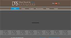 Desktop Screenshot of dpsabogados.com