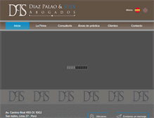 Tablet Screenshot of dpsabogados.com
